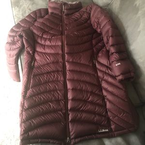 L.L.Bean Eggplant Puffer Jacket